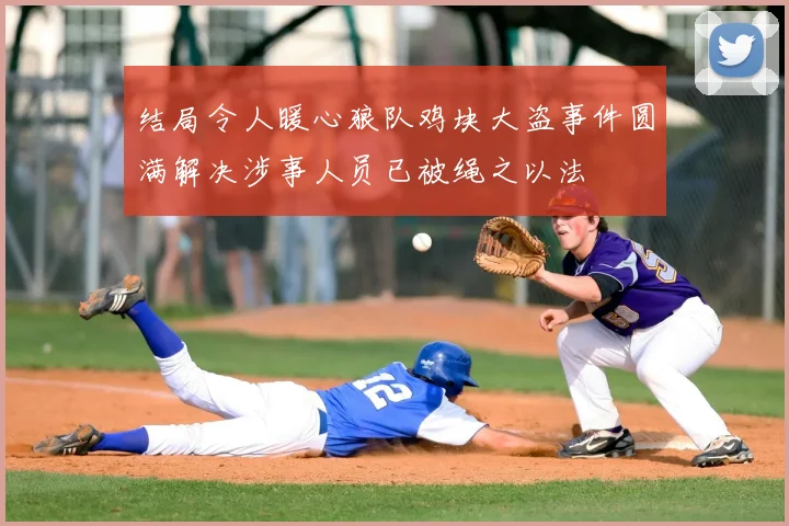 结局令人暖心狼队鸡块大盗事件圆满解决涉事人员已被绳之以法